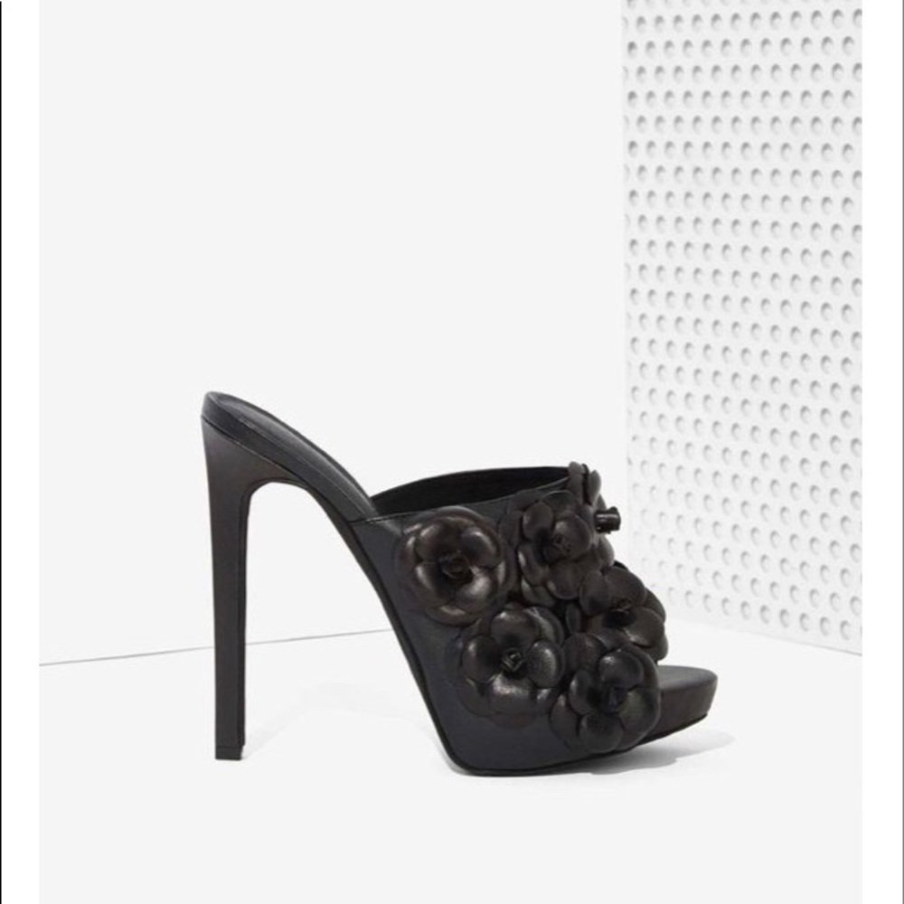 Jeffrey Campbell Leather mules